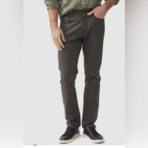 RODD & GUNN Straight Fit Pants Jeans Forest Cotton Luxury ‎ - 36Rx31